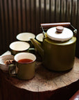 Enamelware 2-Tone Kettle Bundle