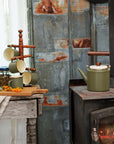 Enamelware 2-Tone Kettle Bundle