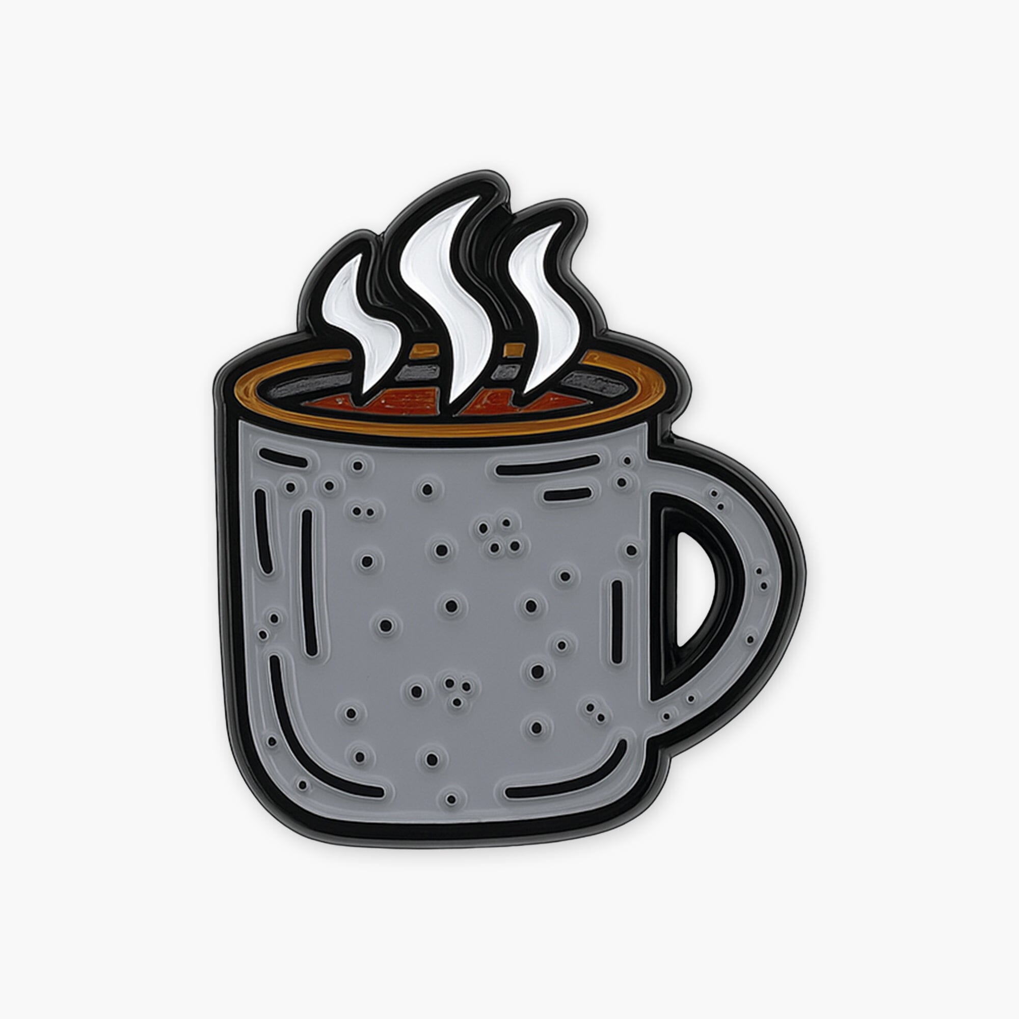 Enamel Pins - Mug - Slate Gray