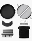 Cowboy Fire Pit Grill - 30" Premier Bundle