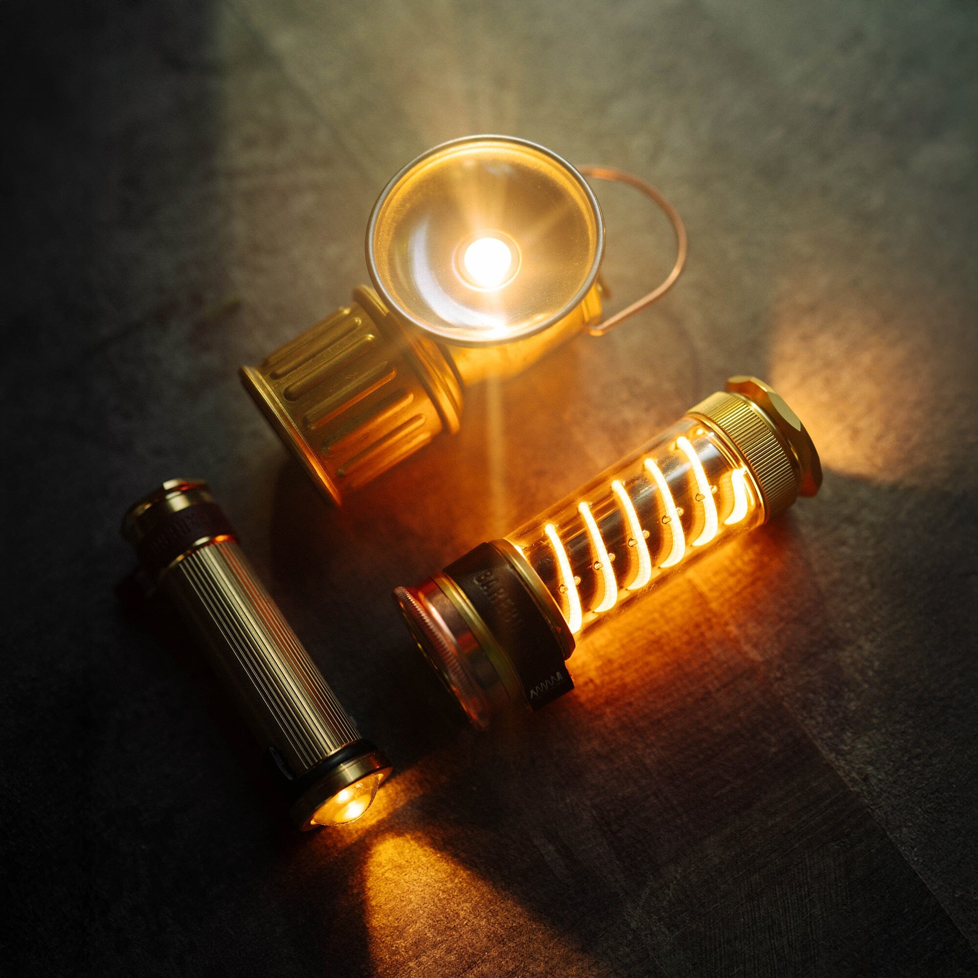 Brass Bundle | Solid Brass Outdoor Lantern & Light Set – Barebones