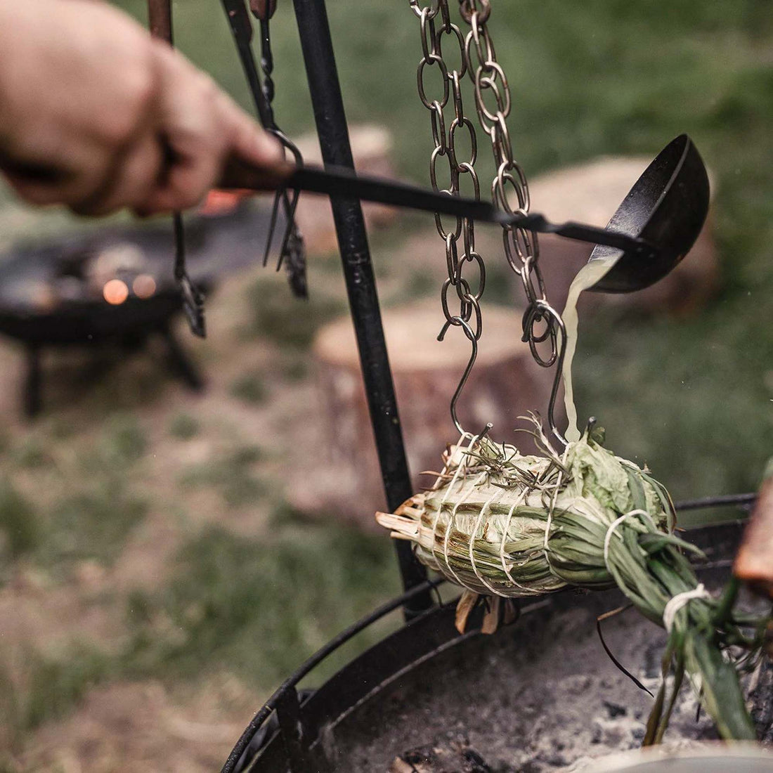 Long Handle Cowboy Grilling Tools