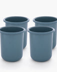 Rolled Enamelware Cup Set