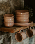 Rolled Enamelware Bowl Set