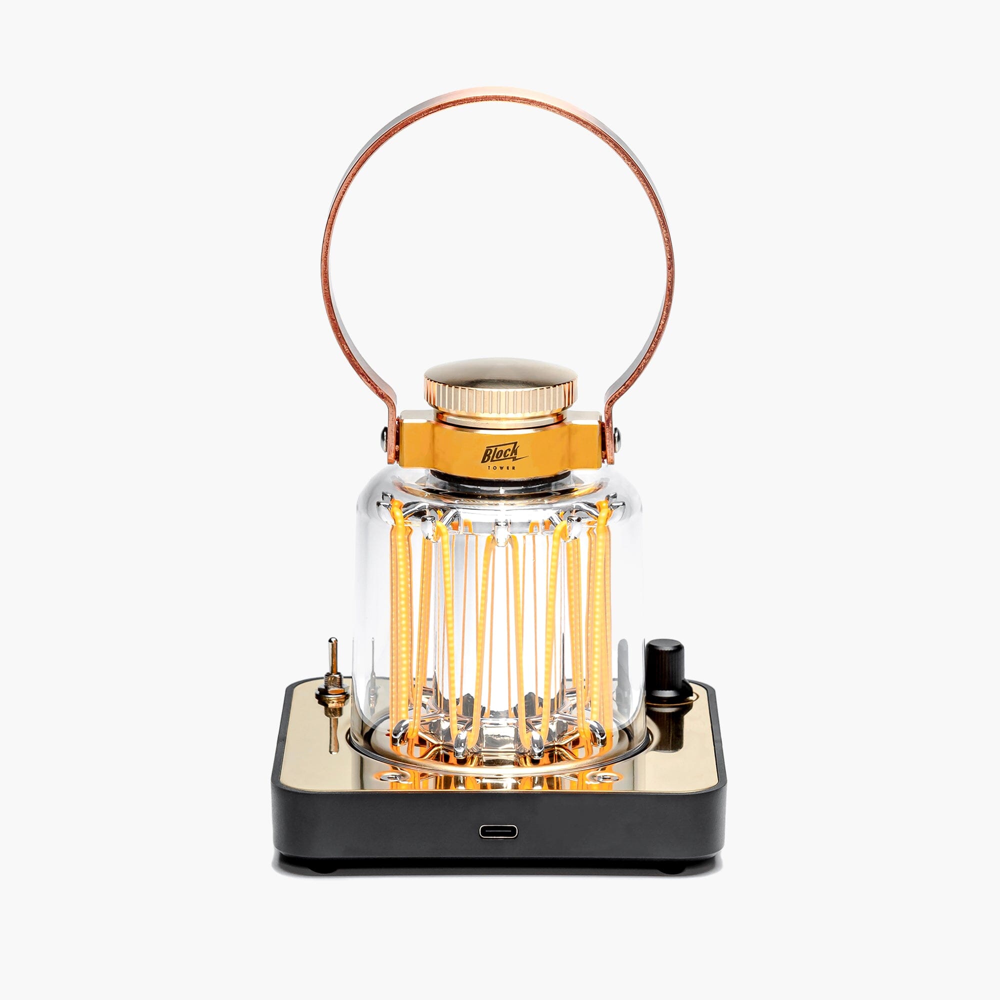 ①Block Tower Speaker②Block Tower Lantern Barebones Block Tower Lantern | Outdoor & Portable Light