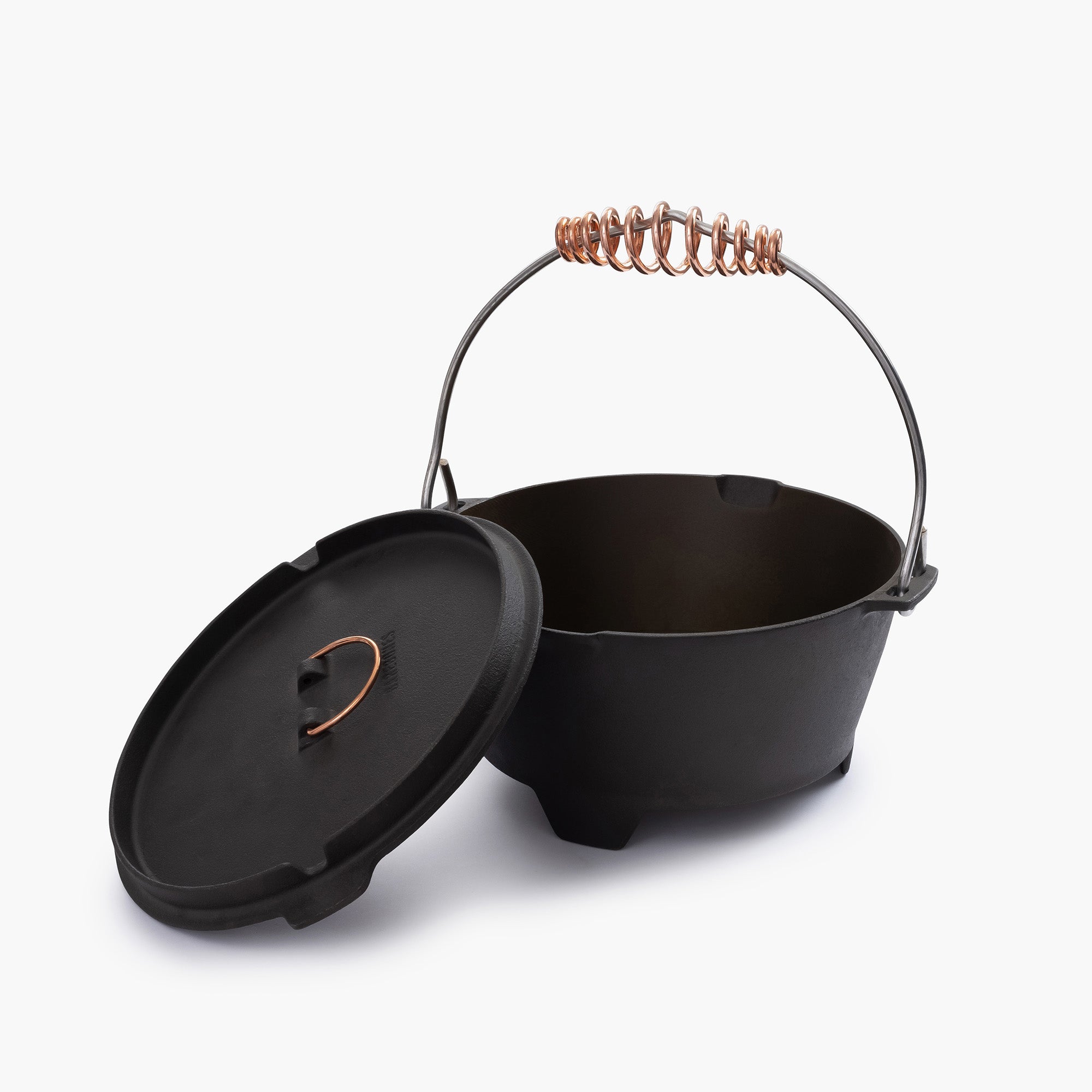 Surface Premium Enameled Cast Iron Pot in Black