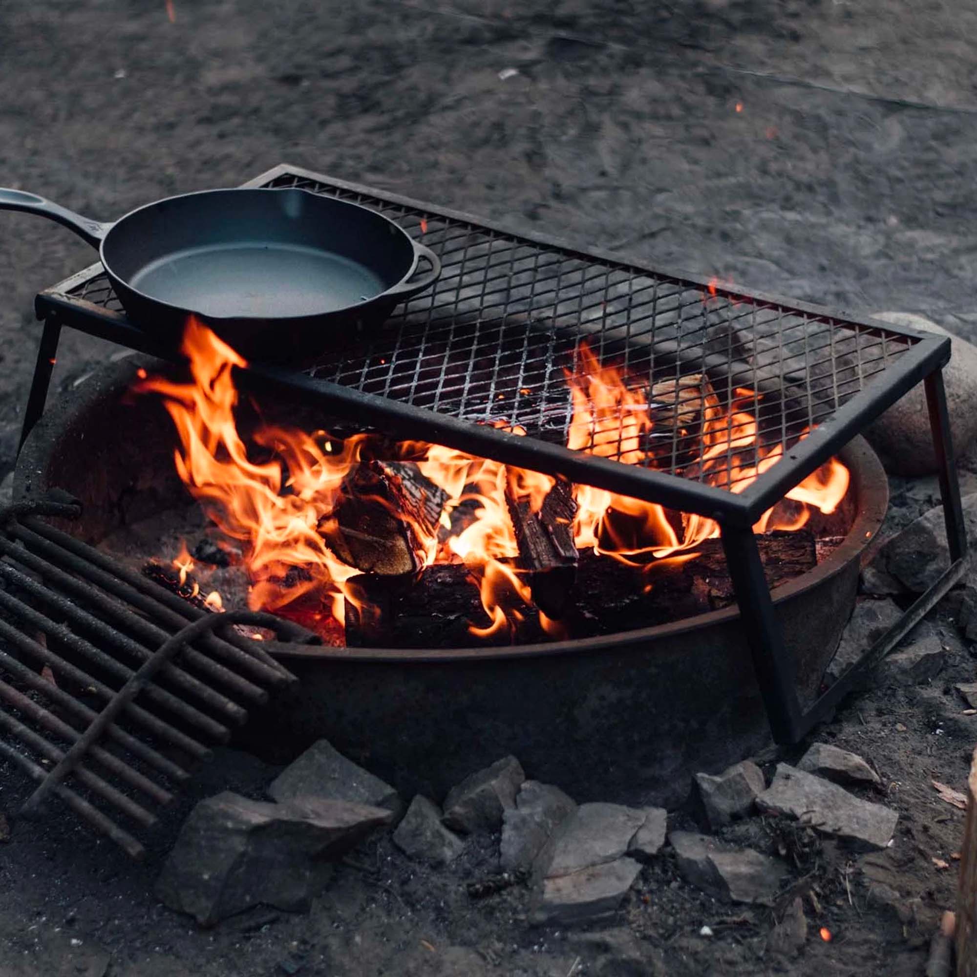 Barebones Heavy Duty Grill Grate – Rectangular - Main Image