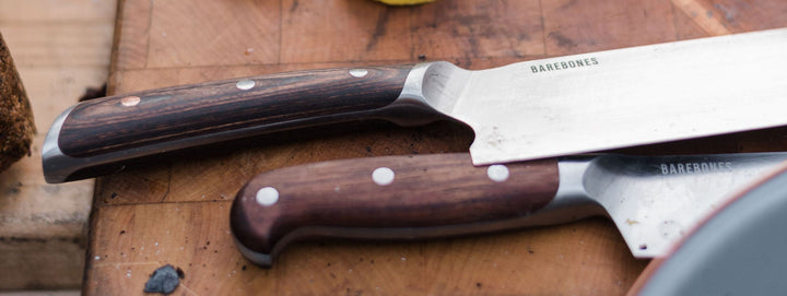 Barebones Wilderness Chef Knife vs. No 8. Chef Knife