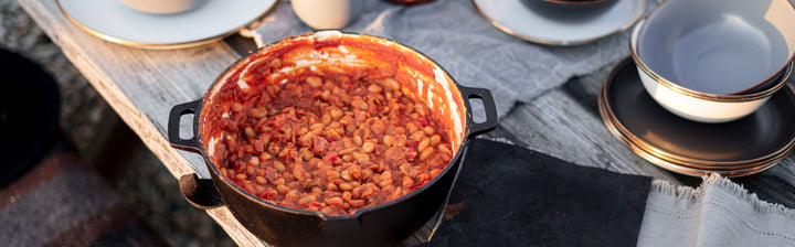 Dutch Oven Baked Beans