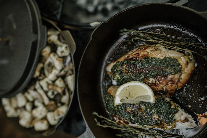 The Perfect Cast Iron Chicken Breast with Lemon and Thyme