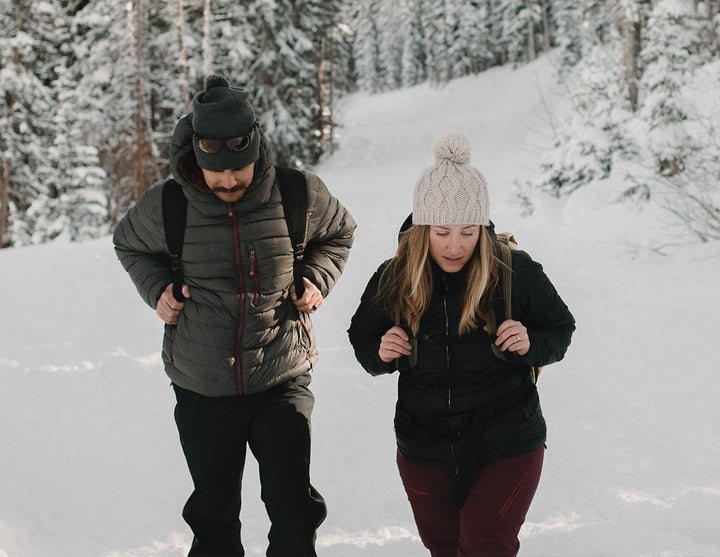 A Winter Hike for Two