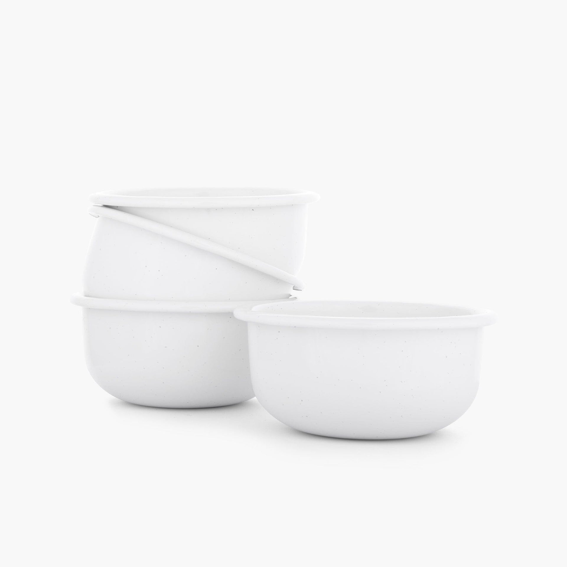 Rolled Enamelware Side Bowl Set