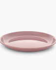 Rolled Enamelware Plate Set