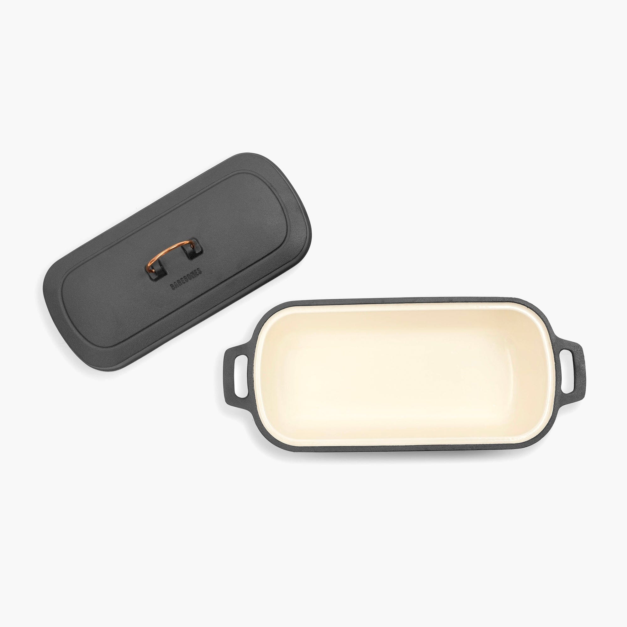 Enamel Lined Cast Iron Baking Pan - Thumbnail 3