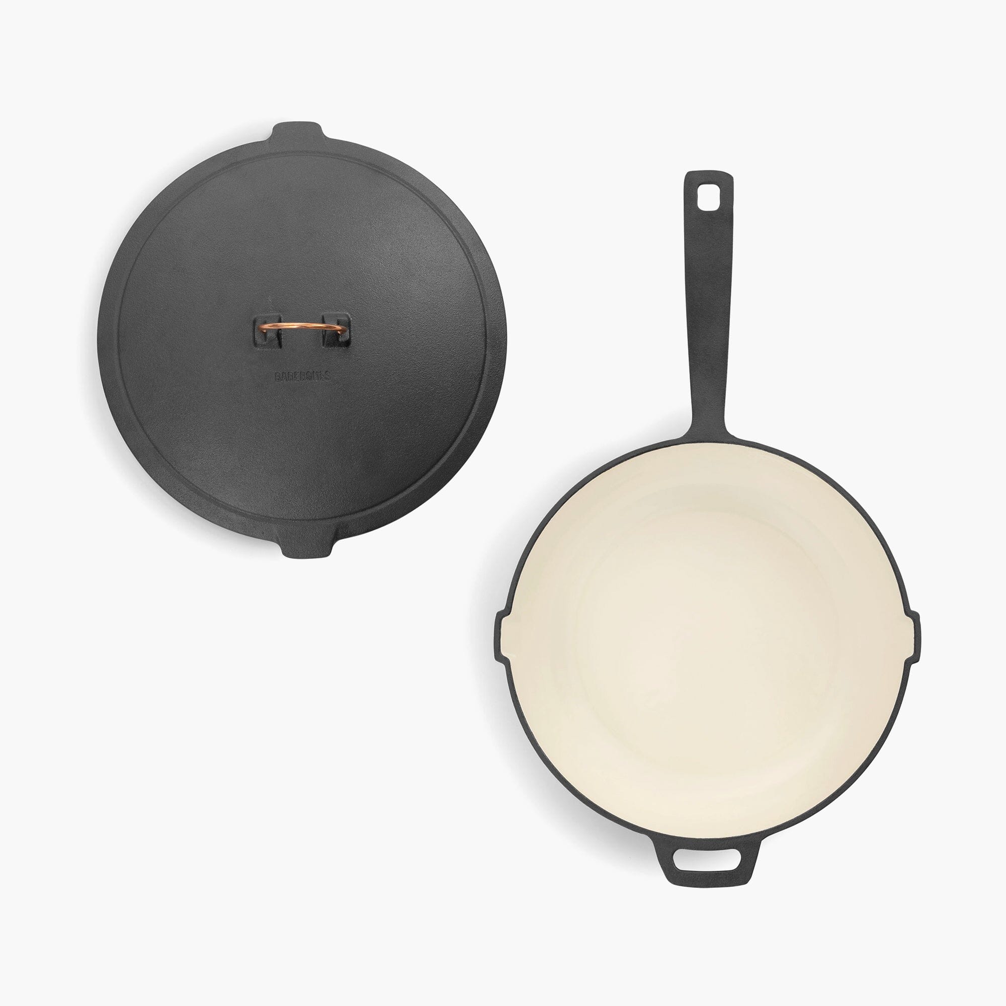 Enamel Lined Cast Iron Skillet - Thumbnail 5