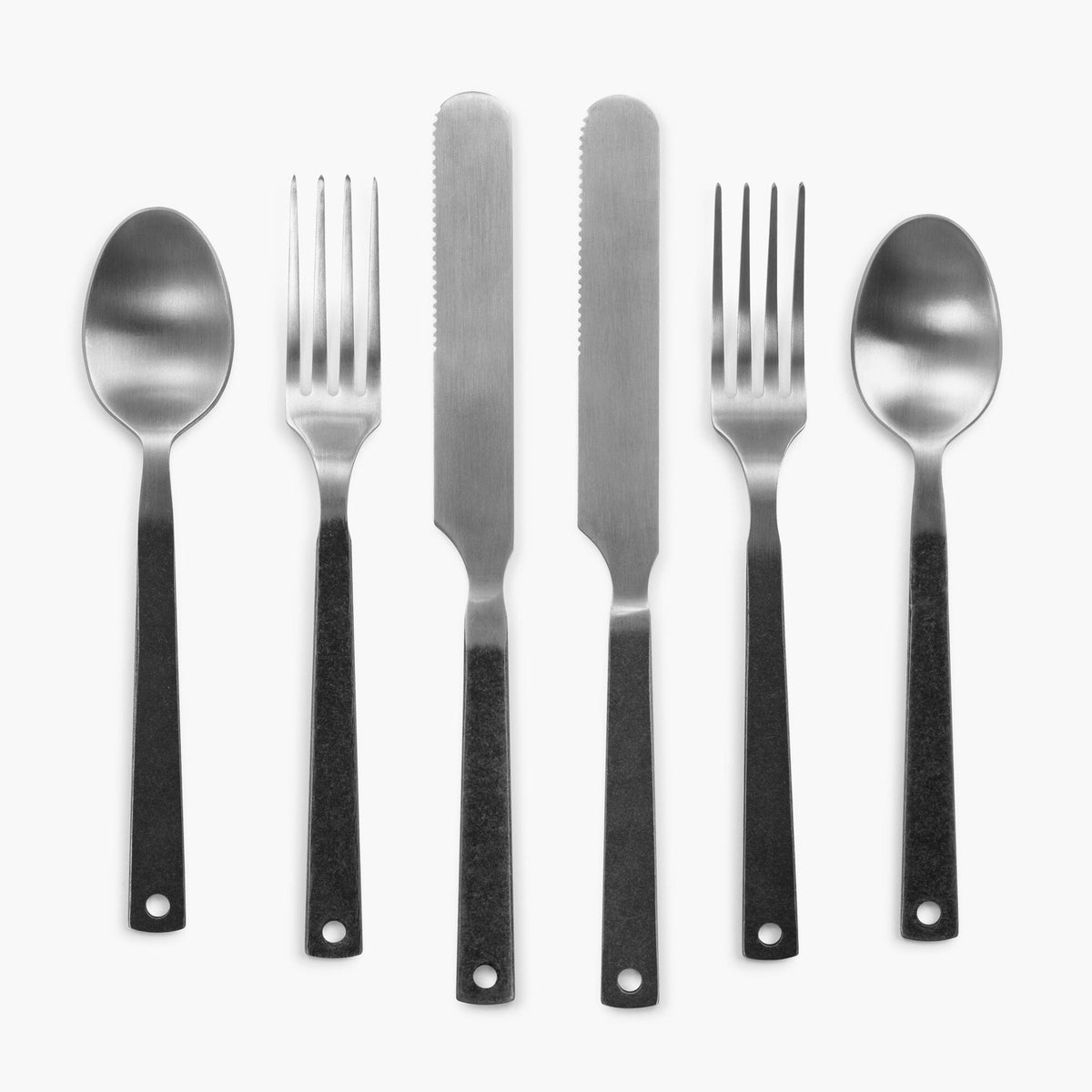 Barebones Flatware | Camp Utensils | Patio Set