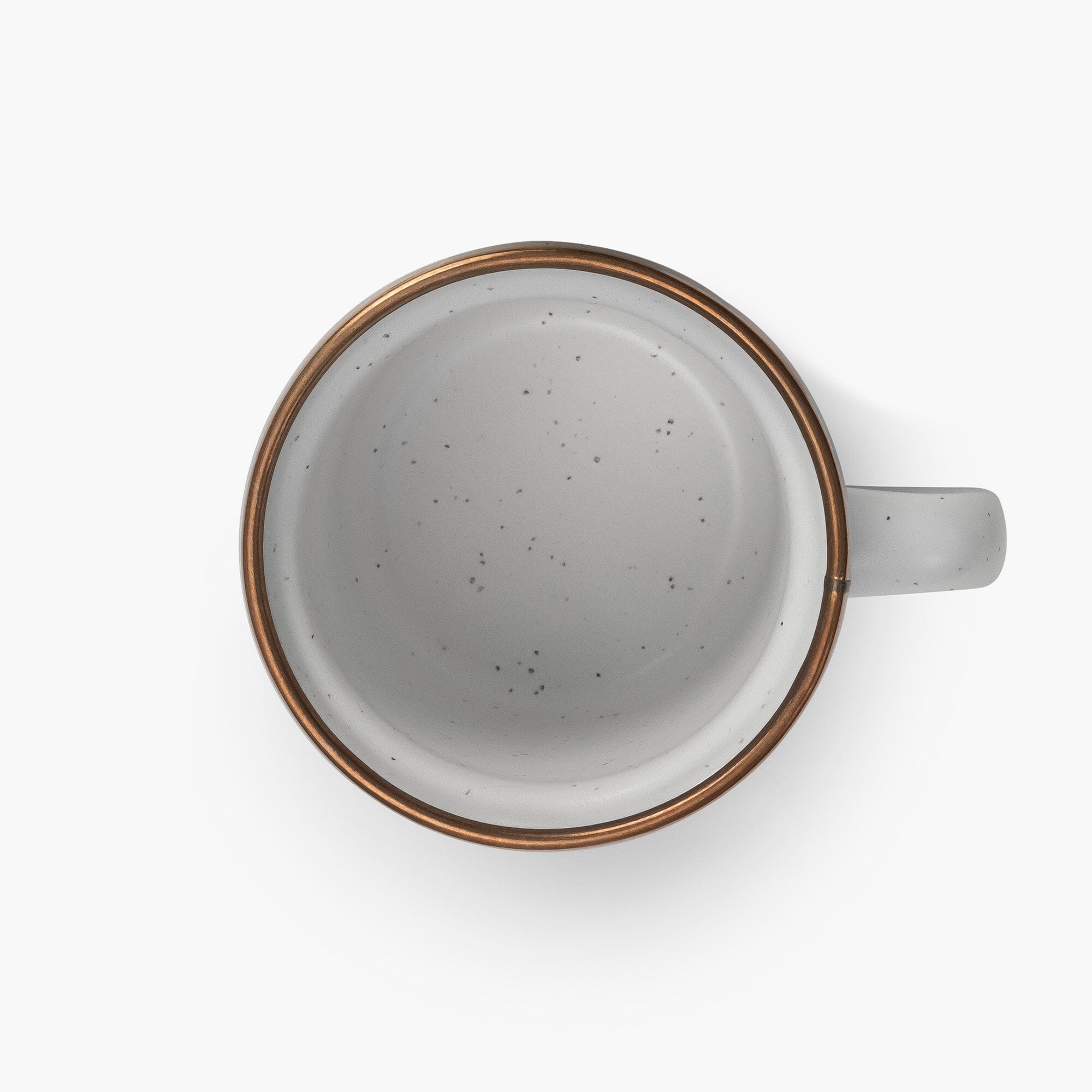 Barebones White Enamel Espresso Cup Set - Eggshell