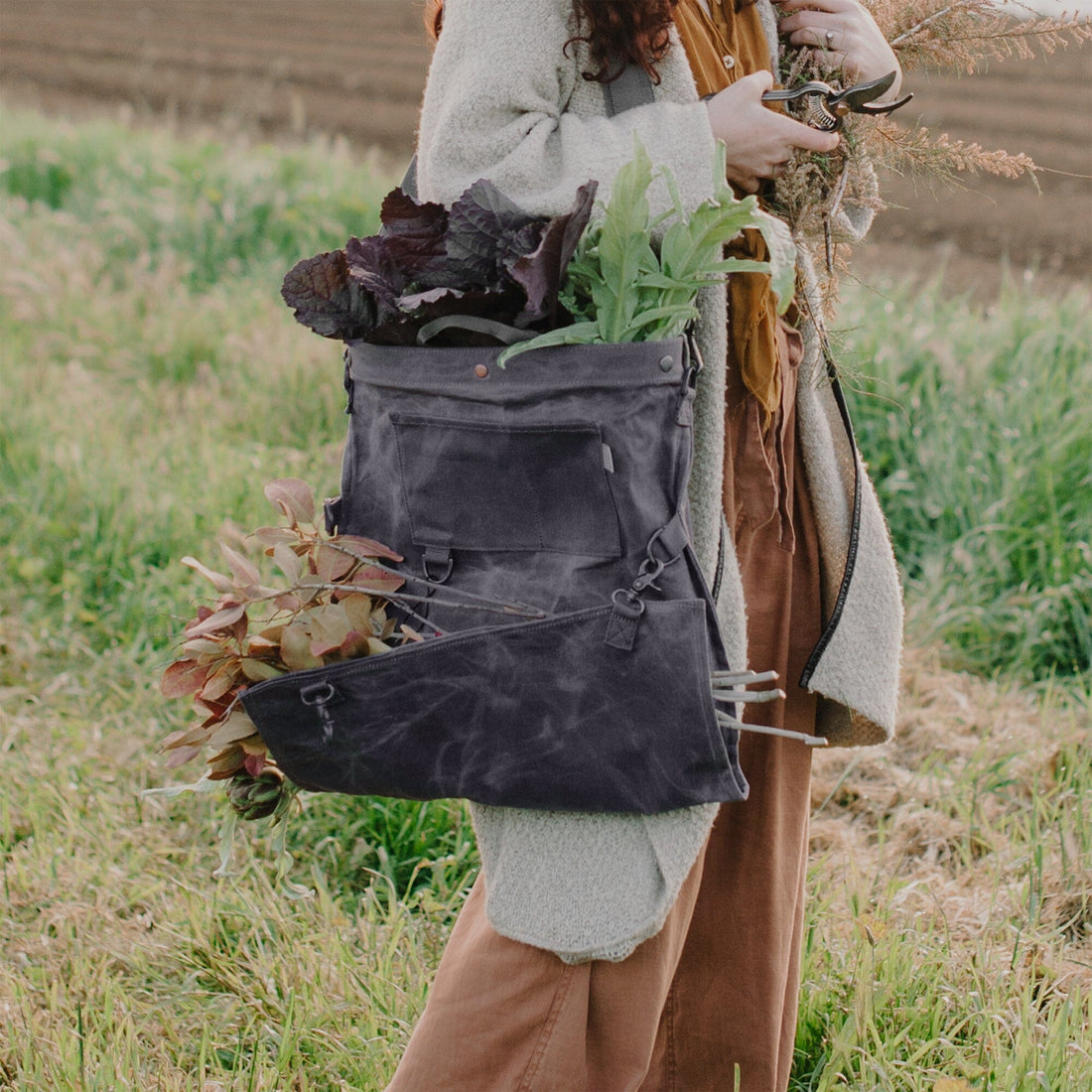 Foraging Bag  Bags, Canvas leather bag, Hunting bags