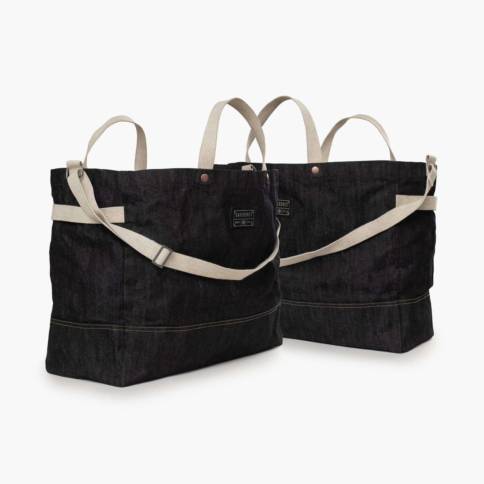 Neelum 40L Giant Tote 2-Pack - Denim - Thumbnail 2