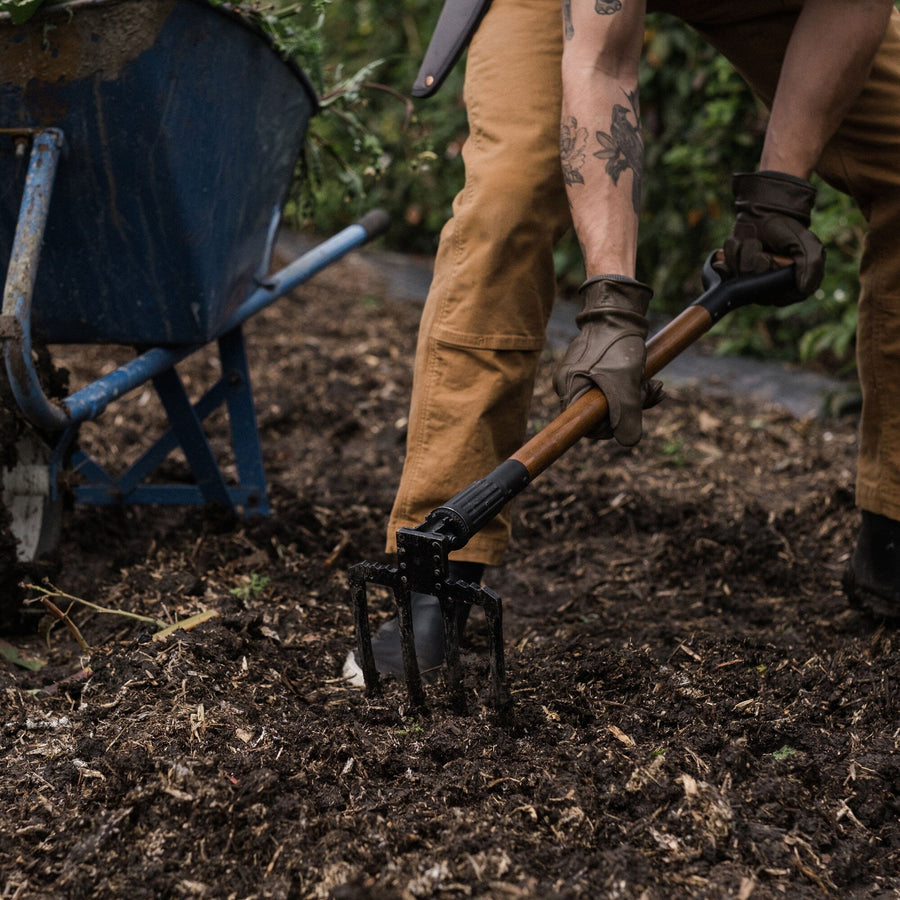 Folding Spading Fork, Pitch Fork – Barebones