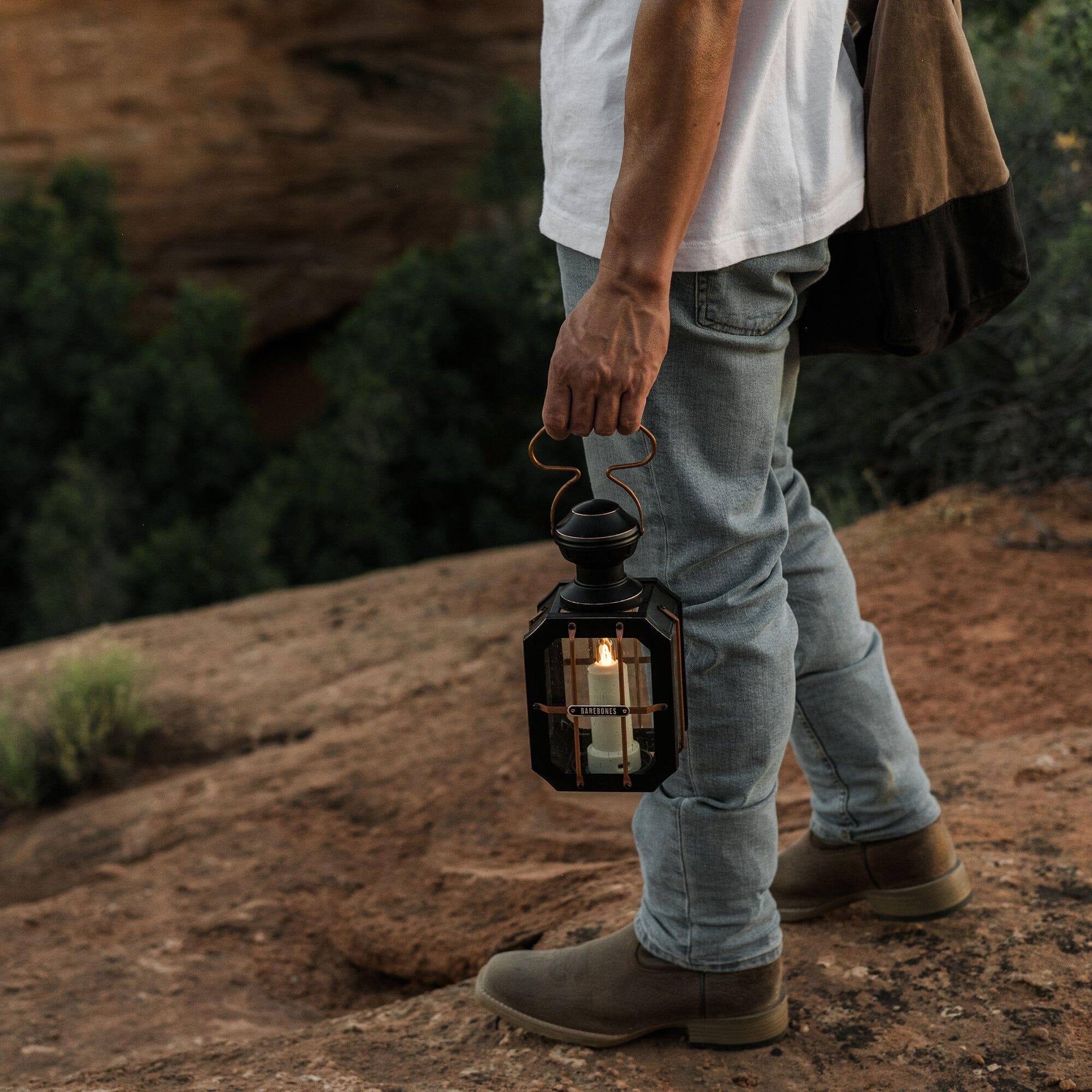 Glass Candle Box Lantern – Barebones