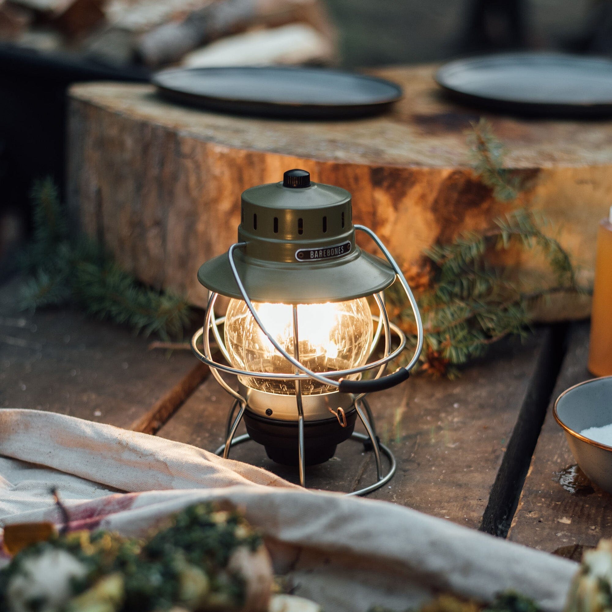 BAREBONES RAILROAD LANTERN オリーブグリーン Barebones Olive Drab Railroad Lantern Travel Kit
