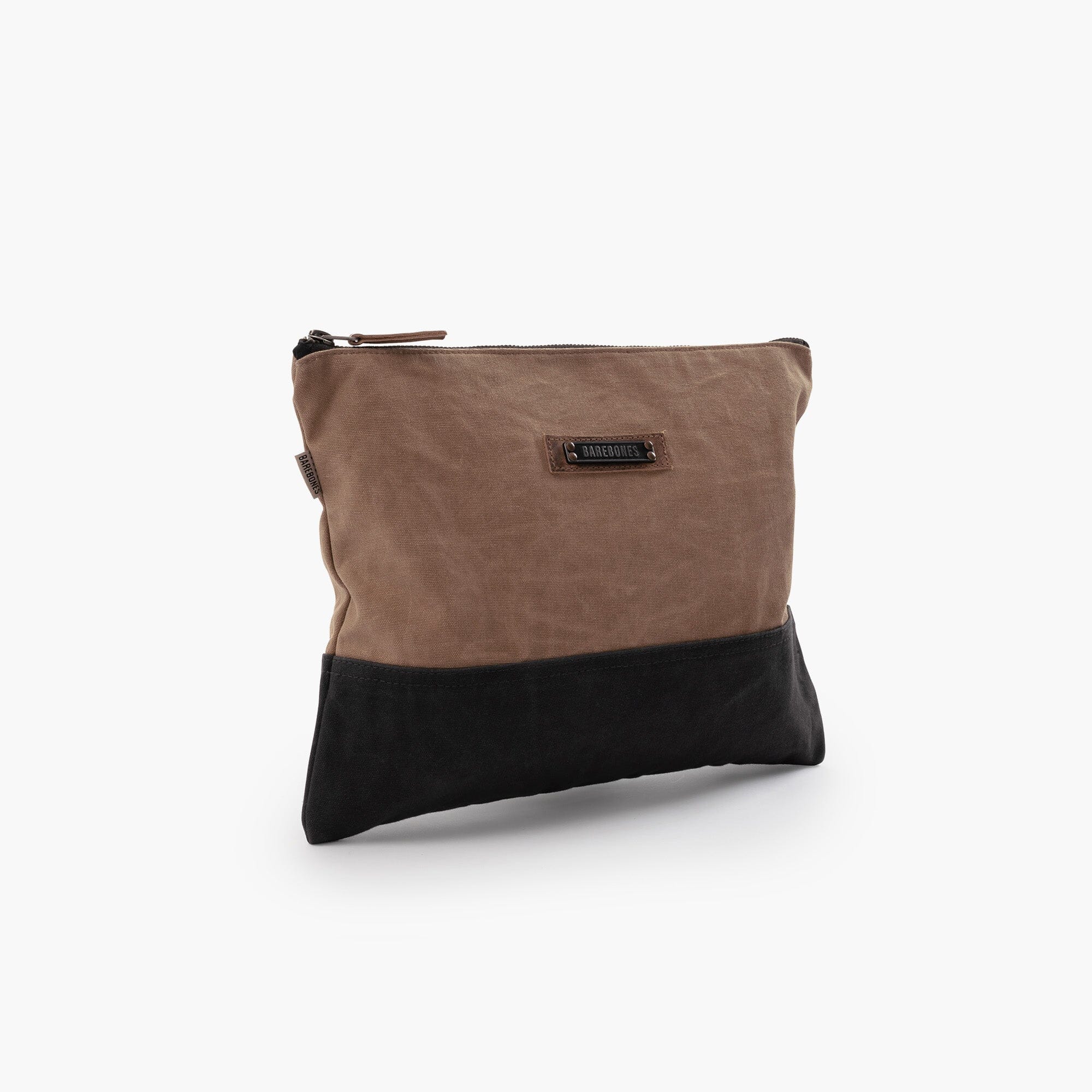 Neelum Zipper Pouch | Waxed Canvas Zip Bag – Barebones