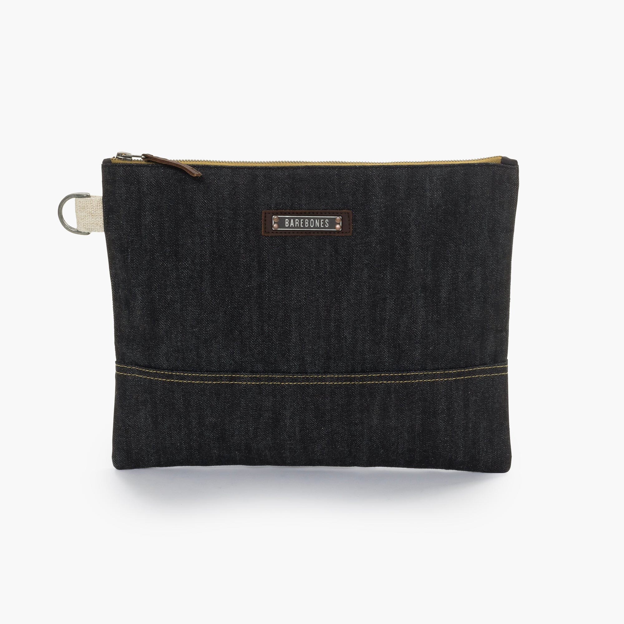 Neelum Zipper Pouch - Denim - Thumbnail 3