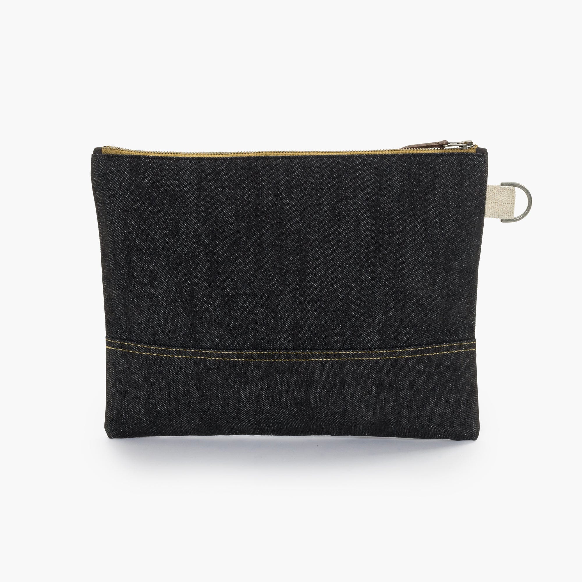 Neelum Zipper Pouch - Denim - Thumbnail 5
