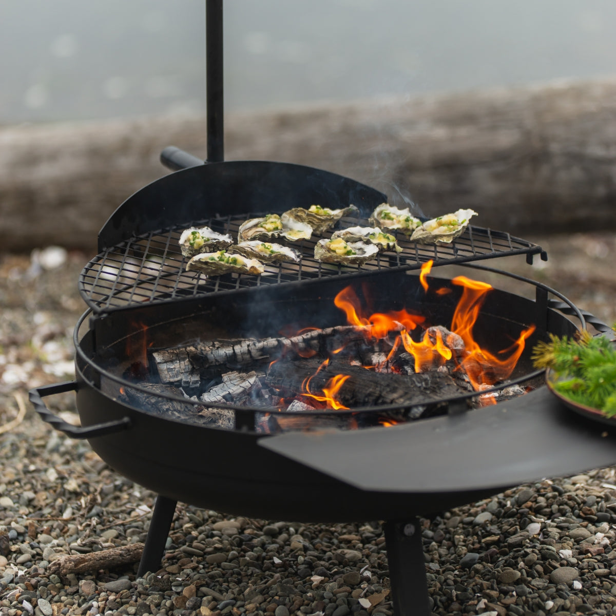 Cowboy Fire Pit Grill – Barebones