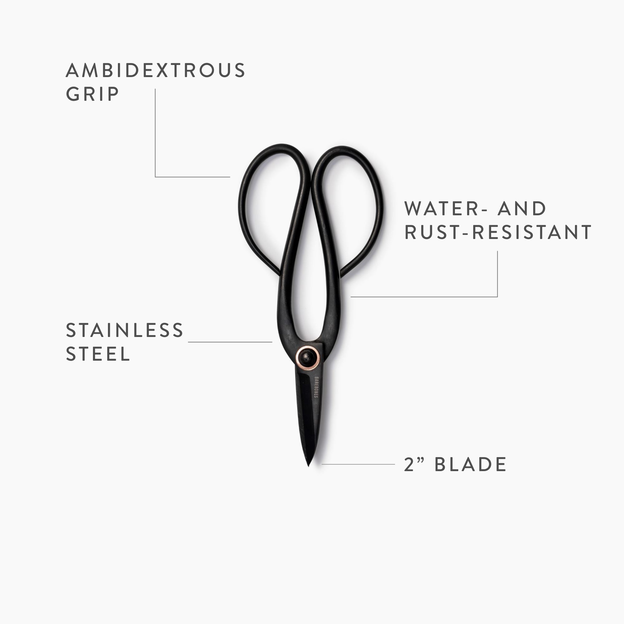 barebones living small garden scissors Artisan Trimming Shears