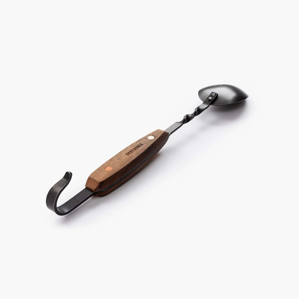 Barebones Cowboy Grill Chef Spoon | Stainless Steel Cooking Spoon