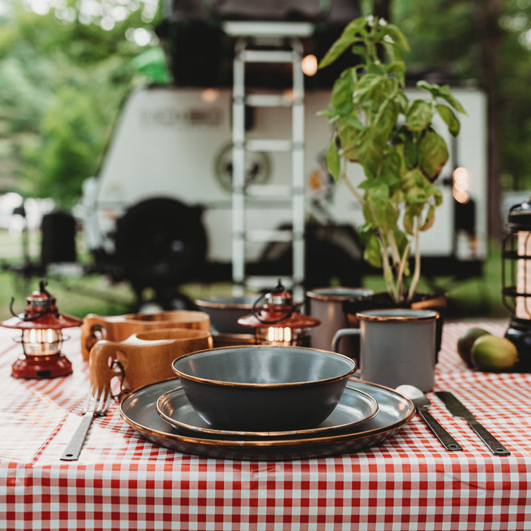 Barebones Flatware | Camp Utensils | Patio Set