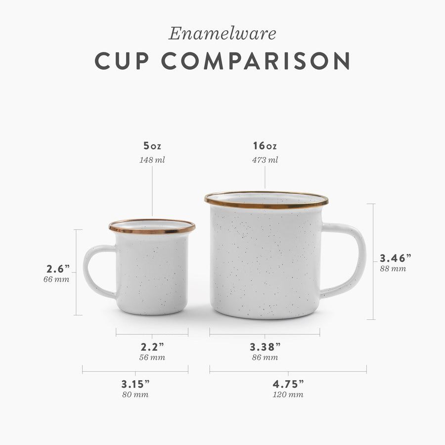 enamel cup set, enamel espresso cup set