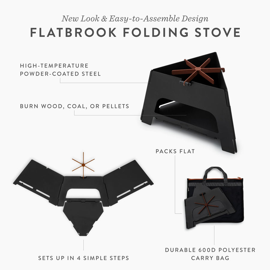 Flatbrook Folding Stove
