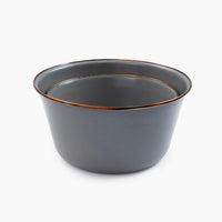 Enamel Mixing Bowl Set - Slate Gray