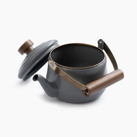 Enamel Teapot - Slate Gray