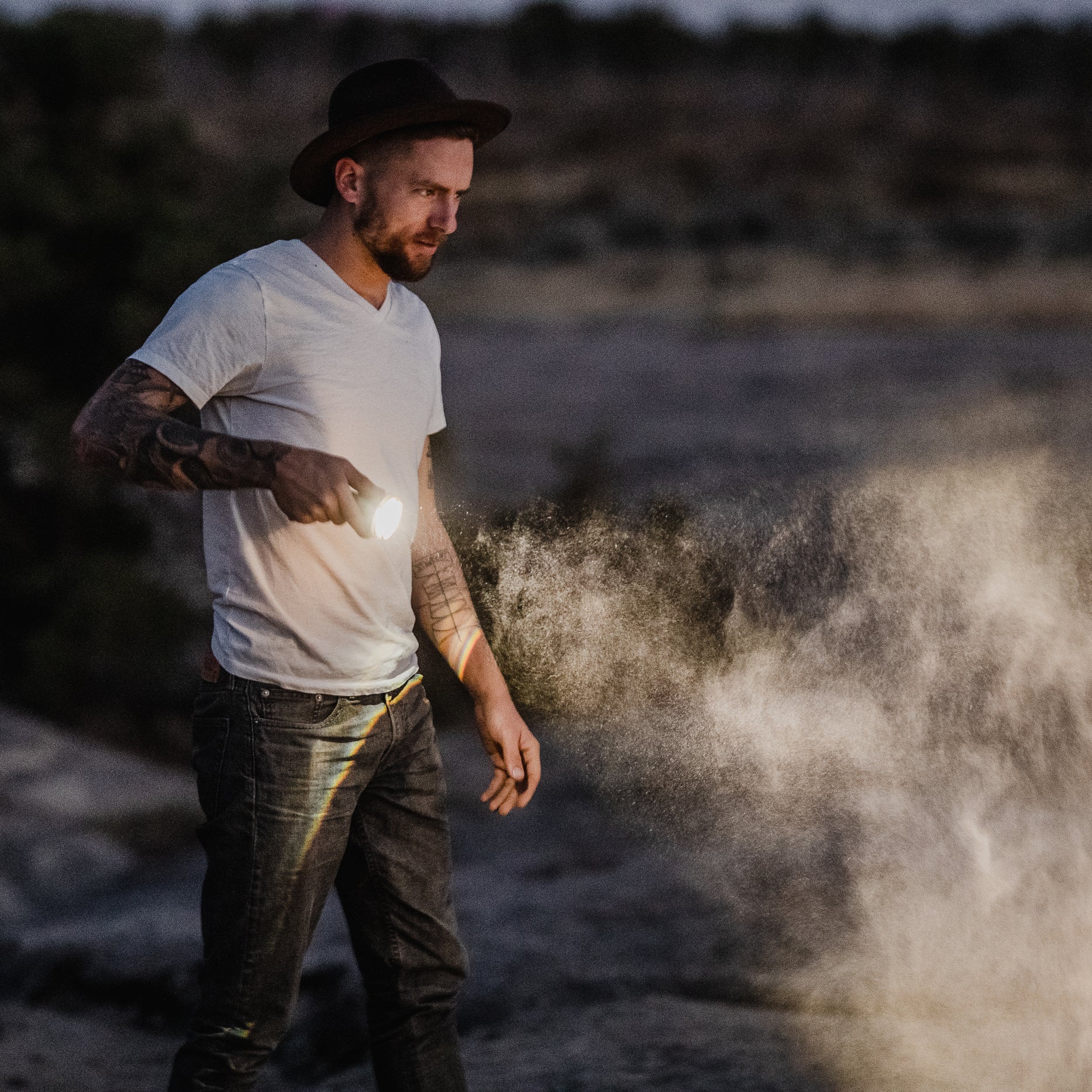Barebones Vintage Flashlight | USB-Rechargeable Torch